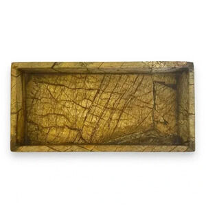 Vintage Stone Trinket Tray of Highly Veined Stone